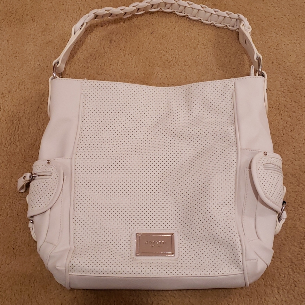 Rosetti White Handbag